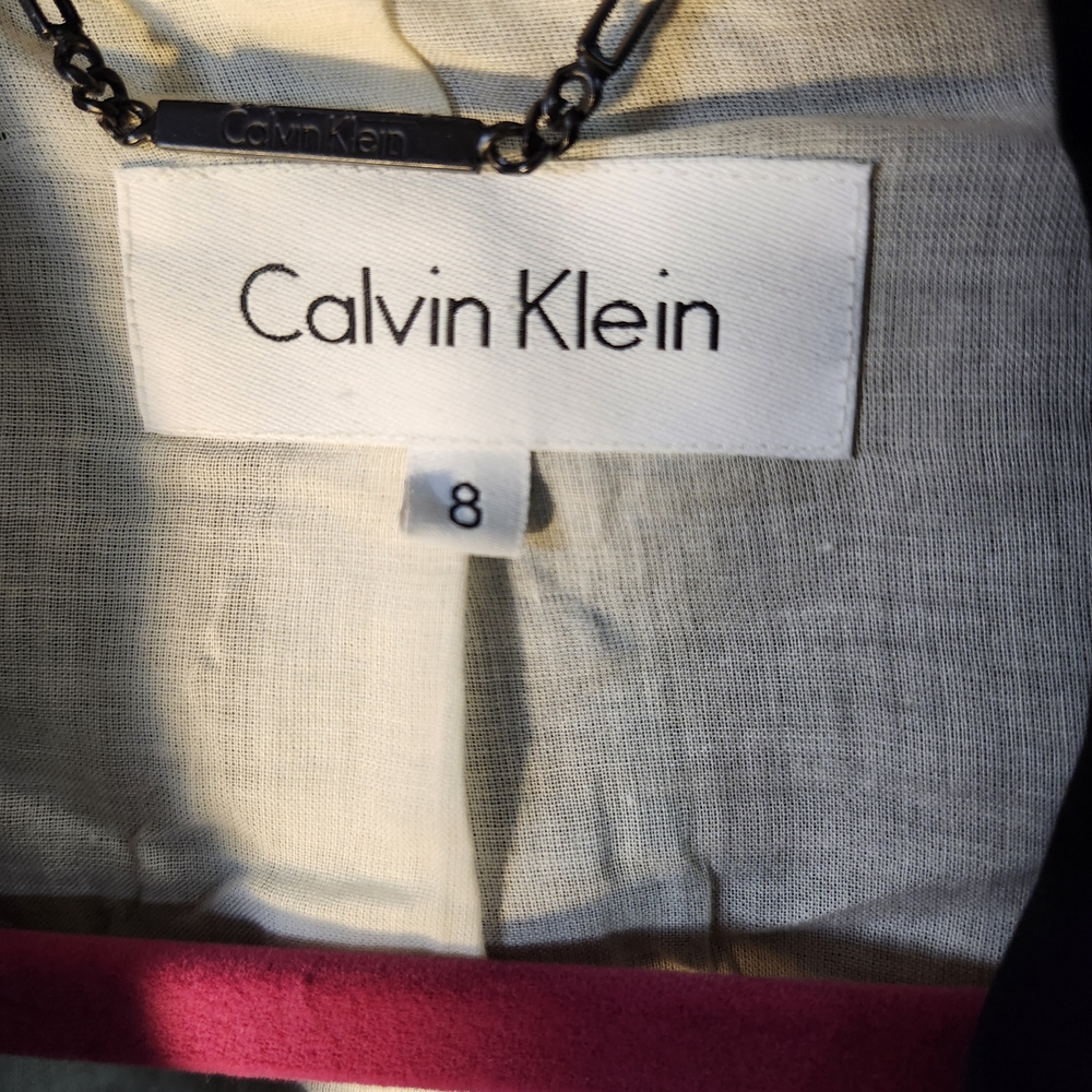 Calvin Klein Dark Gray Suit Jacket And Pants
